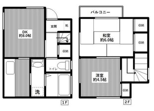 中町１丁目戸建の物件間取画像